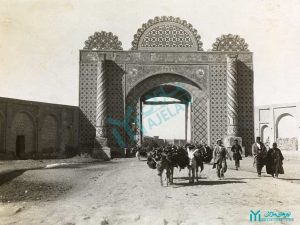 دروازه حضرت عبدالعظیم قبل از تخریب